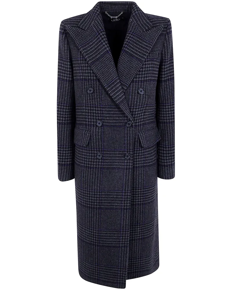Ralph Lauren Coat Peacoat "Woven Peacoat Coat Gray