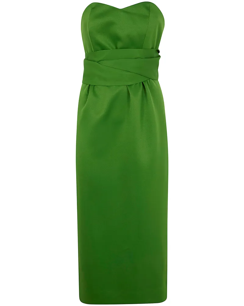 Essentiel Juror" Bustier Dress Green