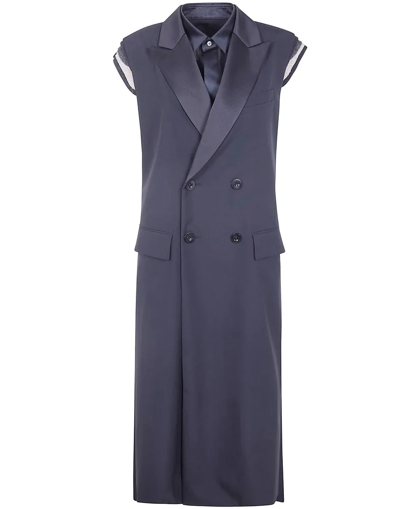 Sacai Suiting Vest Black