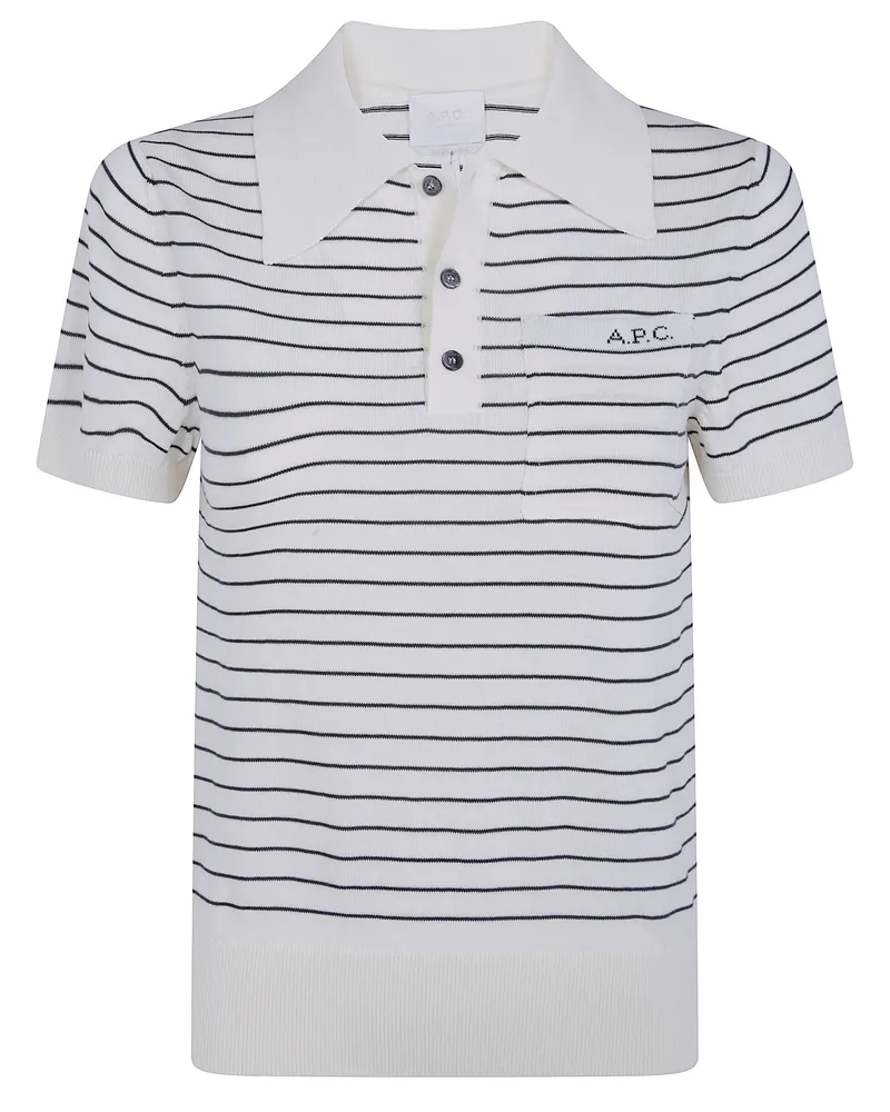 A.P.C. A. P.C. Polo Shirt 100% Cotton "Aline Beige