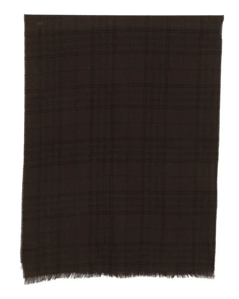 Destin Scarf Wool Blend "Labra Stola 70X180 Cm Brown