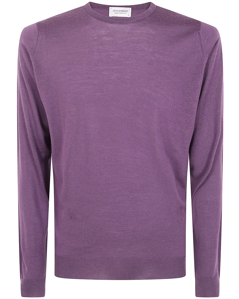 John Smedley Sweater Merino Wool "Lundy Pink