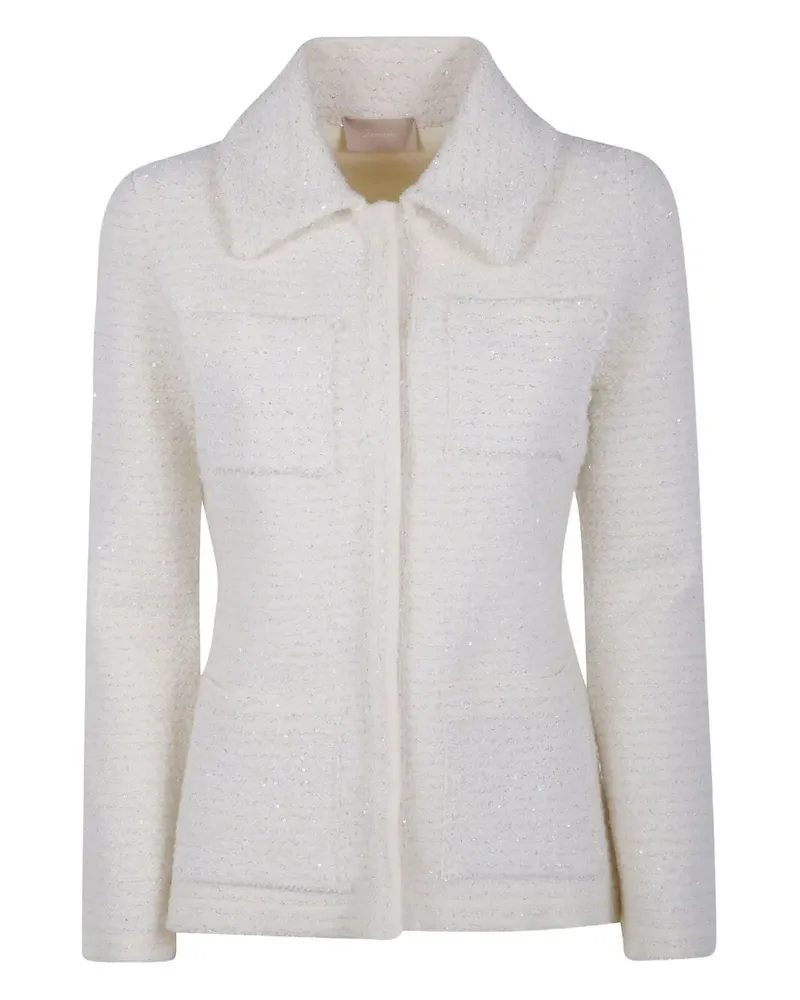 Drumohr  Lurex Jacket Beige