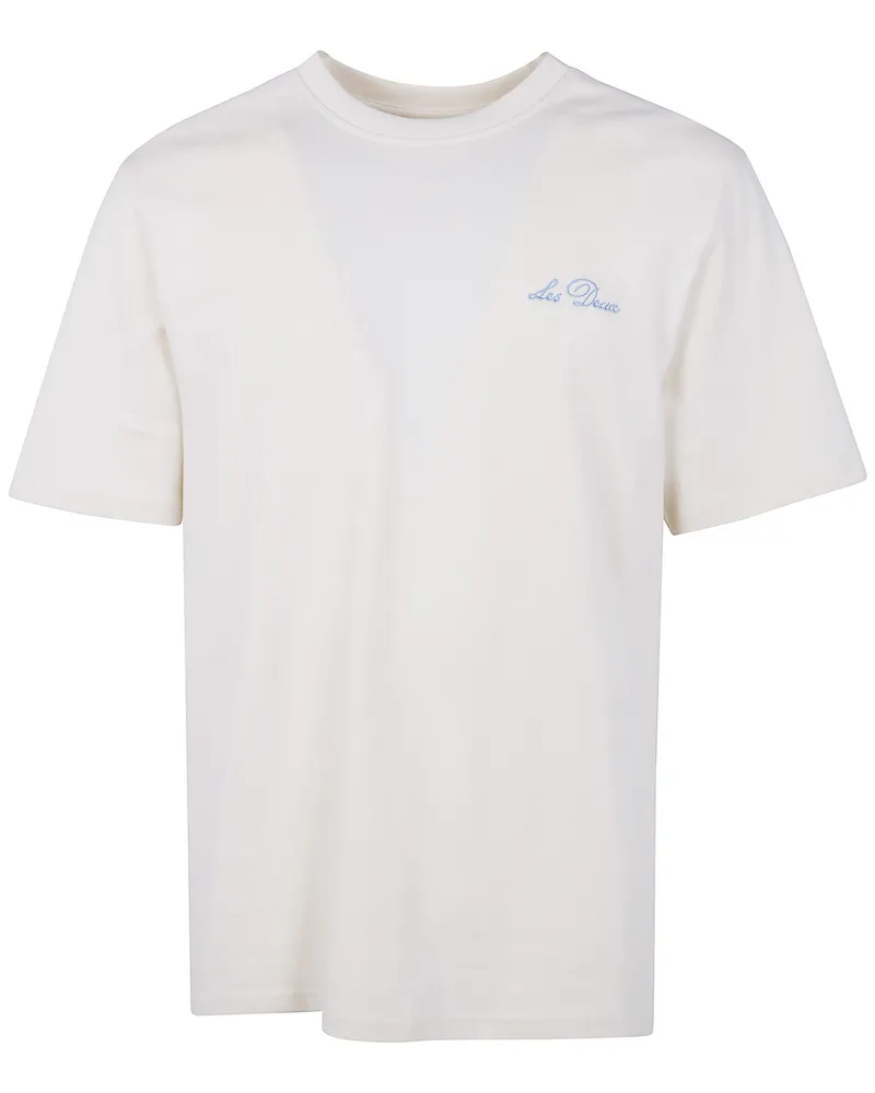 LES DEUX Wild Flower" T-Shirt White