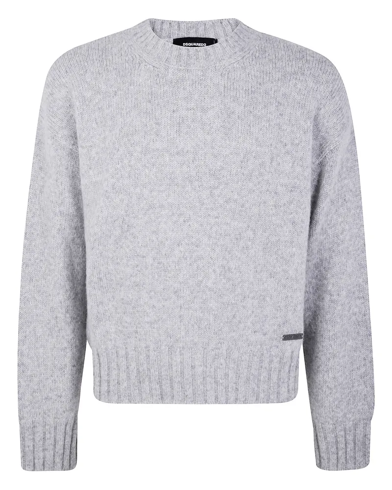 Dsquared2 Knit Sweater Gray
