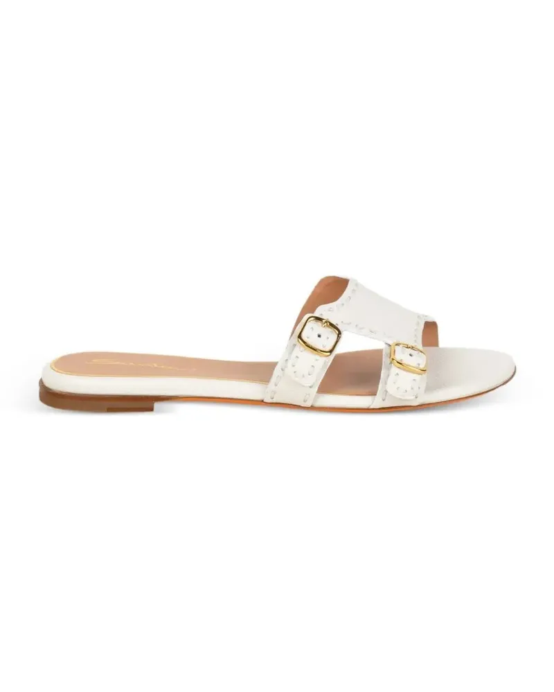 Santoni Didi" Slippers Flat White