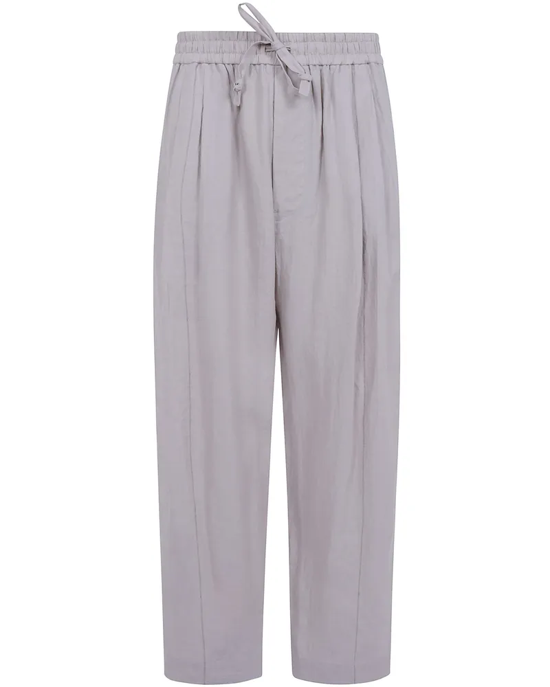 Ziggy Chen Pants Drawstring Beige