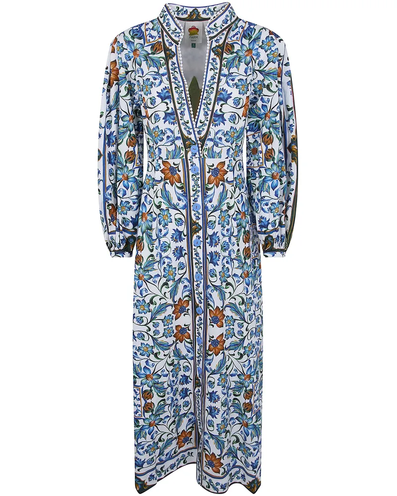 FARM Rio Maxi Dress White