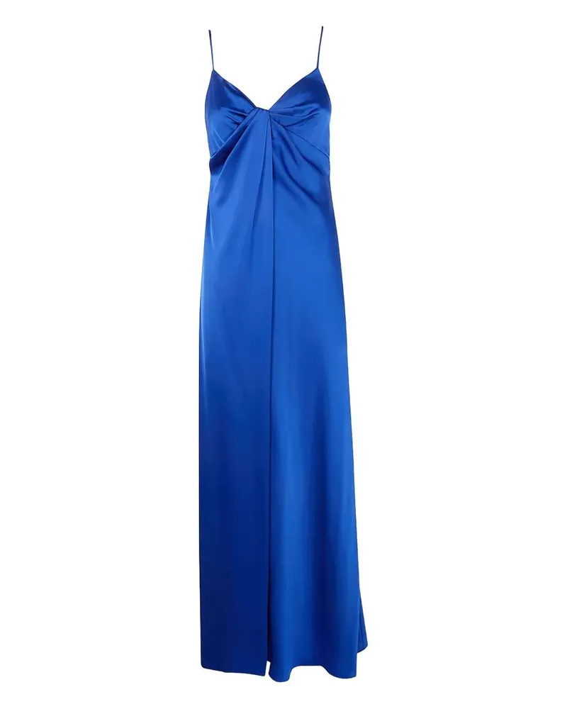 Ralph Lauren Aloomali' Gwn Sleeveless Gown Blue