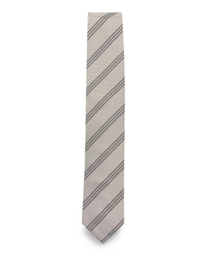 LARDINI Tie Fancy Beige Beige
