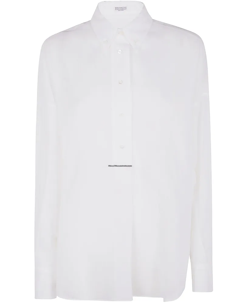Brunello Cucinelli Classic Shirt By Brunello Cucinelli White