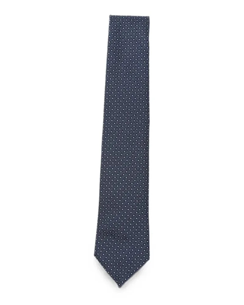Emporio Armani Tie Fancy Classic "Blue Fancy Blue