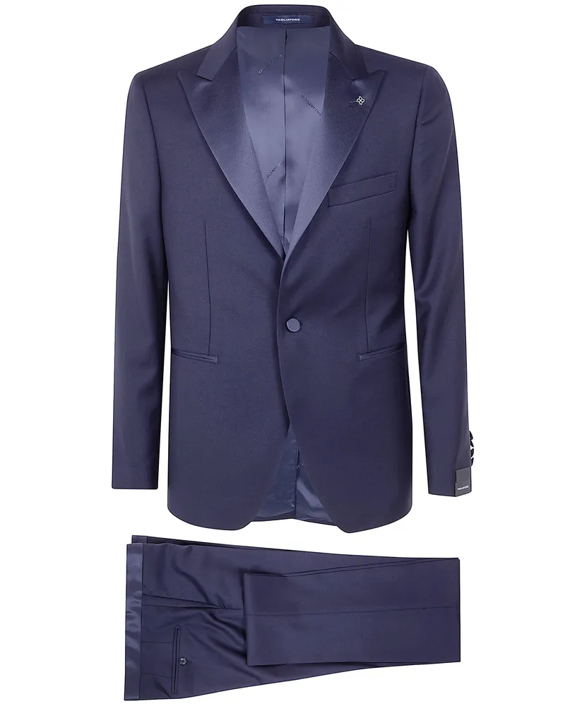 Tagliatore Men`S Suit Blue