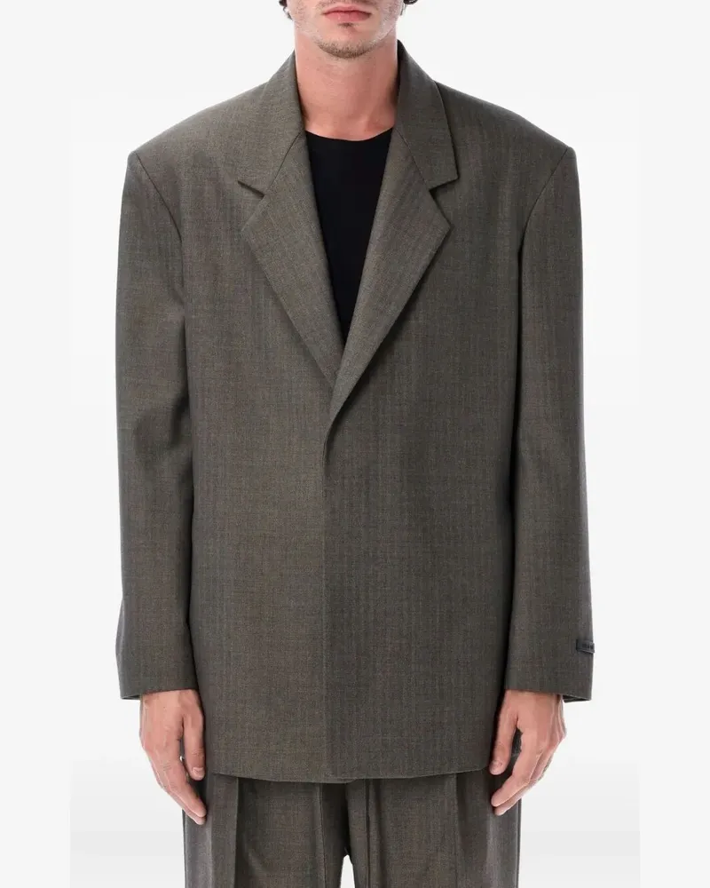 Fear of God Single Breasted Blazer Gray