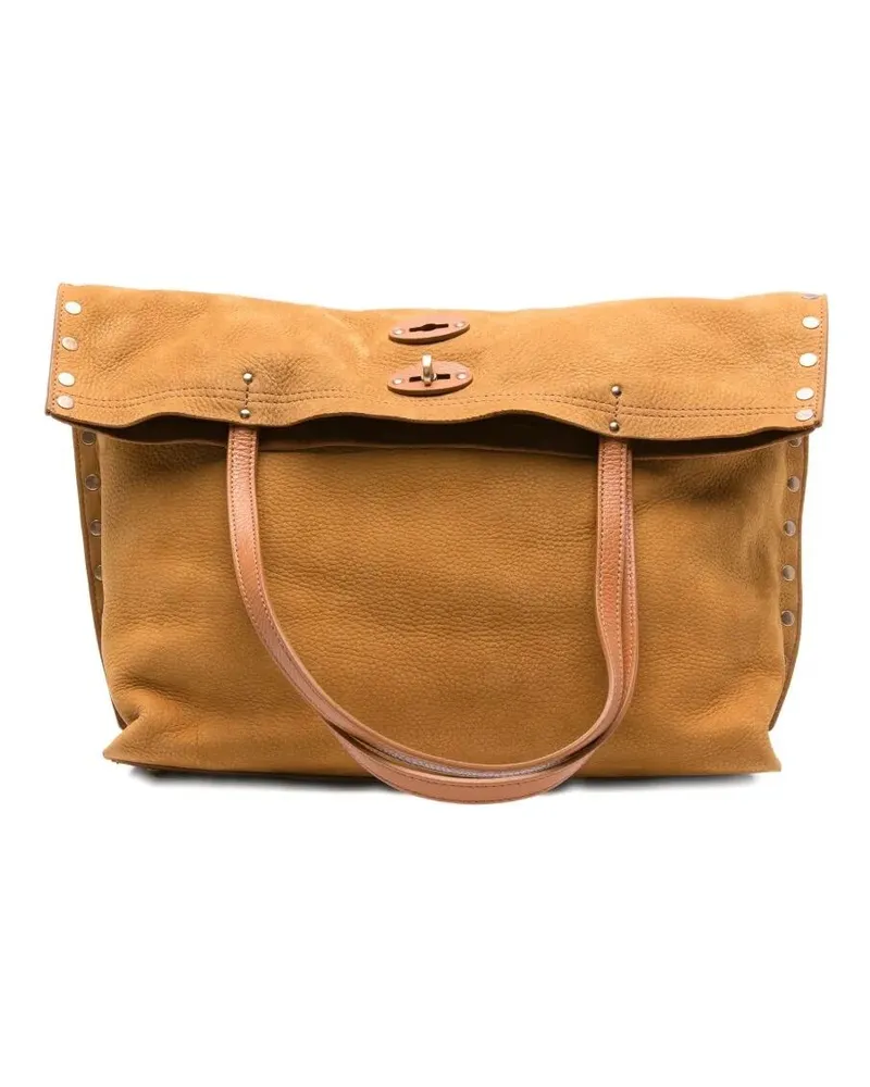 Zanellato A Spasso Jones Medium Bag Brown