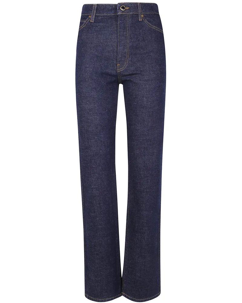 KHAITE Jeans Straight Leg "Danielle Blue