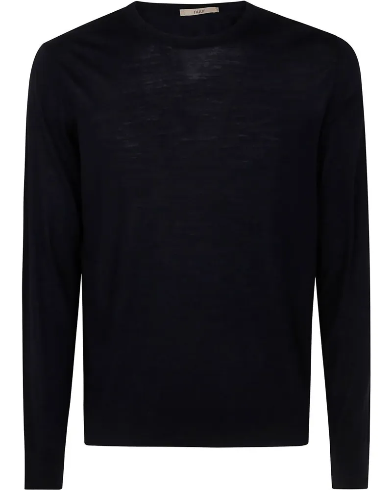 Nuur Long Sleeves Round Neck Black