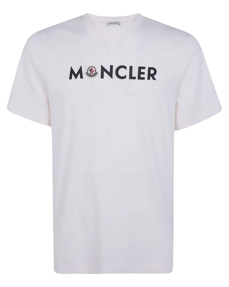 Moncler T-Shirt Short Sleeves "L2.091.8C000.51.89B8q 034 White White