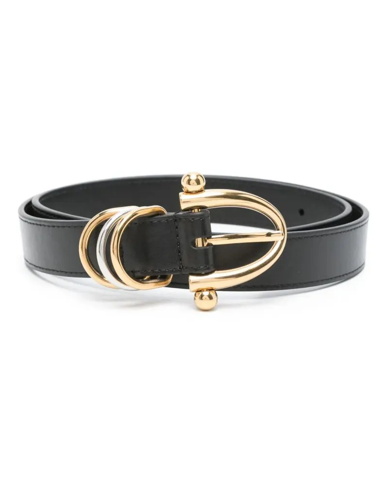Chloé Belt With Gold Buckle "Chloe Black