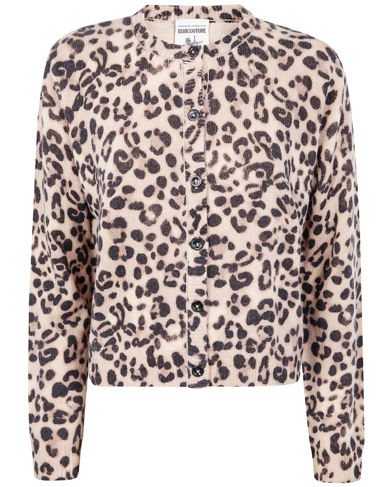 Semicouture Irmine Cardigan Brown