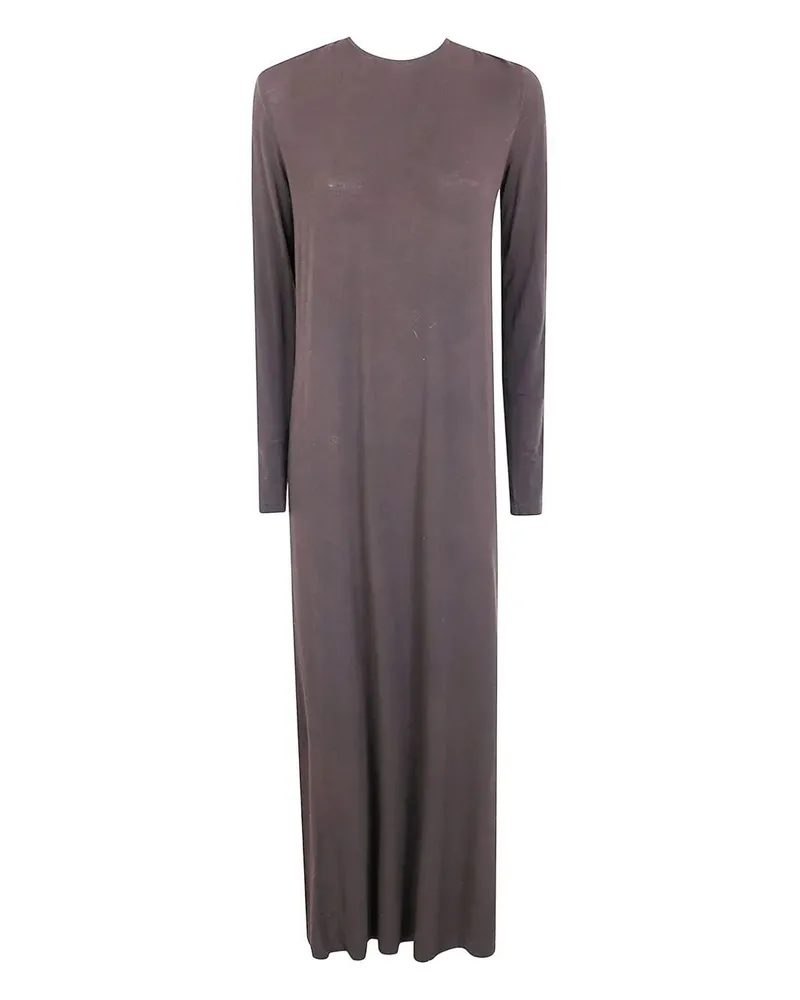 Uma Wang Dea" Jersey Dress Brown