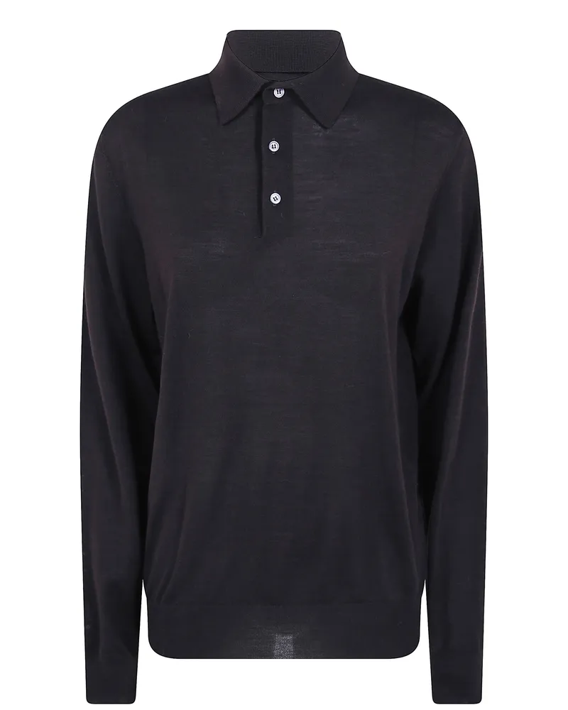 Filippo de Laurentiis Polo Neck Sweater Gray