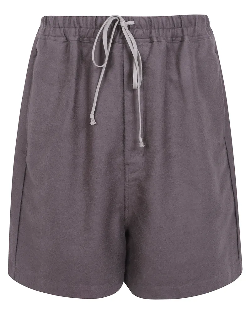 Rick Owens Shorts Drawstring "Faun Gray