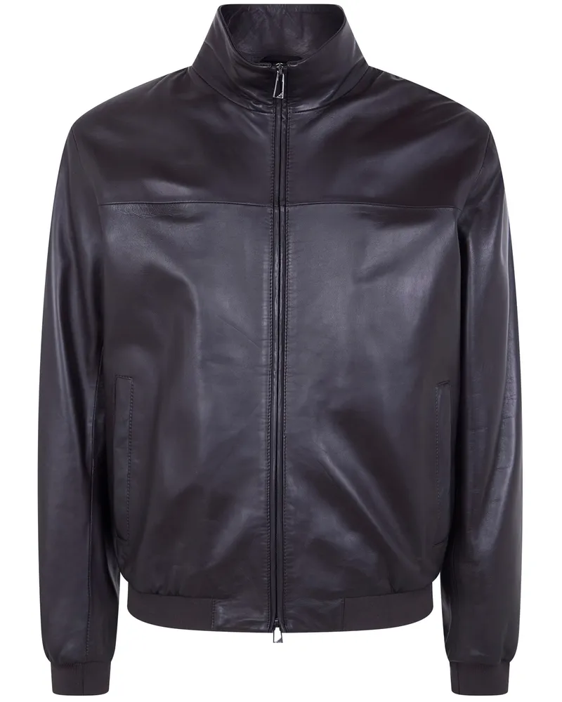 Emporio Armani Blouson Jacket Gray