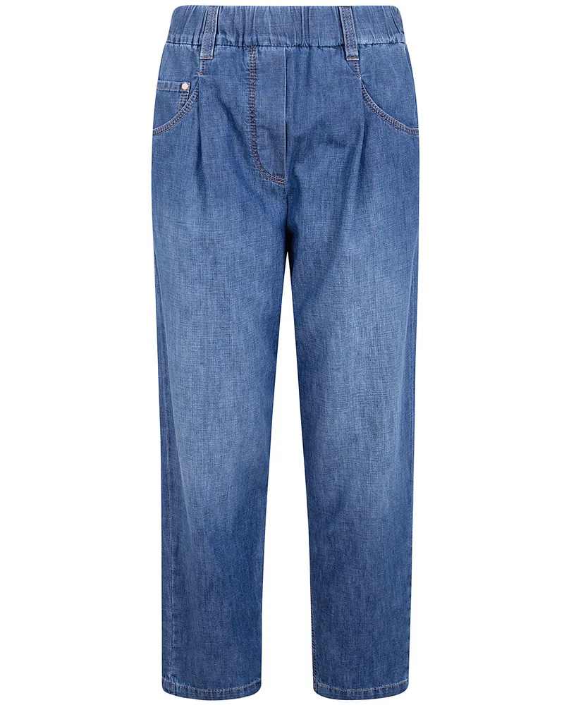 Brunello Cucinelli Straight Denim Pants Blue