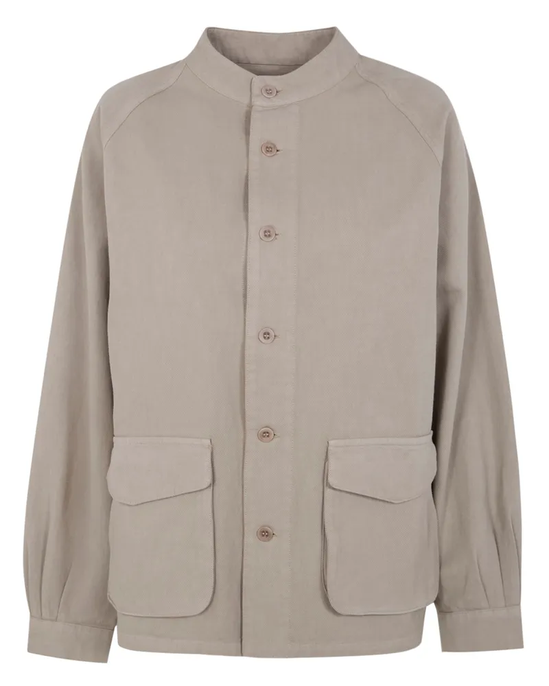 LABO.ART LABO. ART "Ines" Moon Cotton Jacket Brown