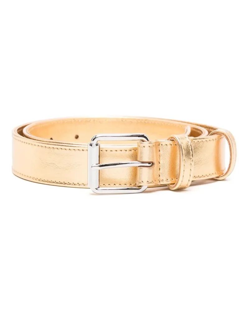 Comme des Garçons Gold And Silver" Belt Metallic