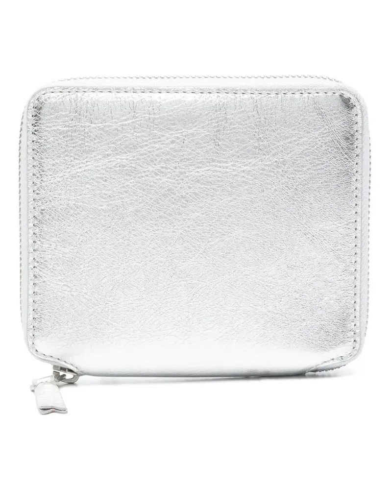 Comme des Garçons Gold And Silver Wallet Metallic