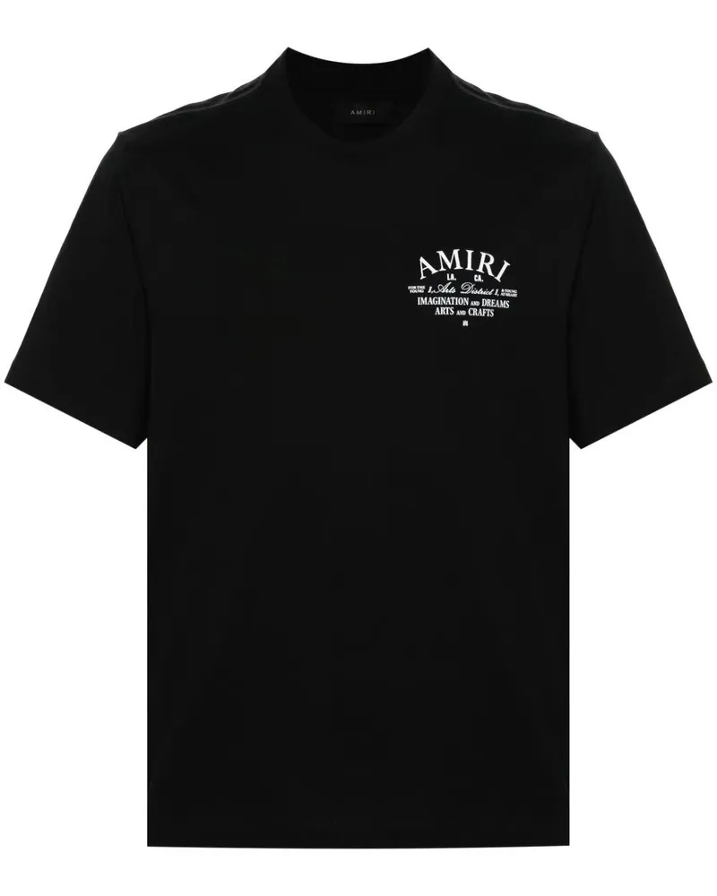 Amiri T-Shirt Manica Corta "Amiri Arts District Black
