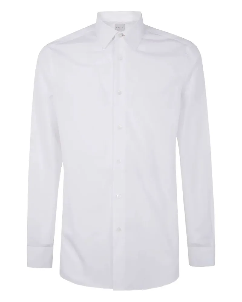 Paul Smith Mens S/C Tailored Fit Shirt White