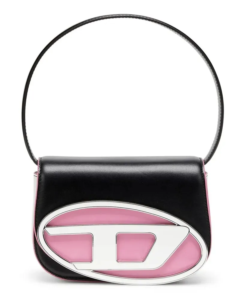 Diesel Shoulder Bag Leather "1Dr Black