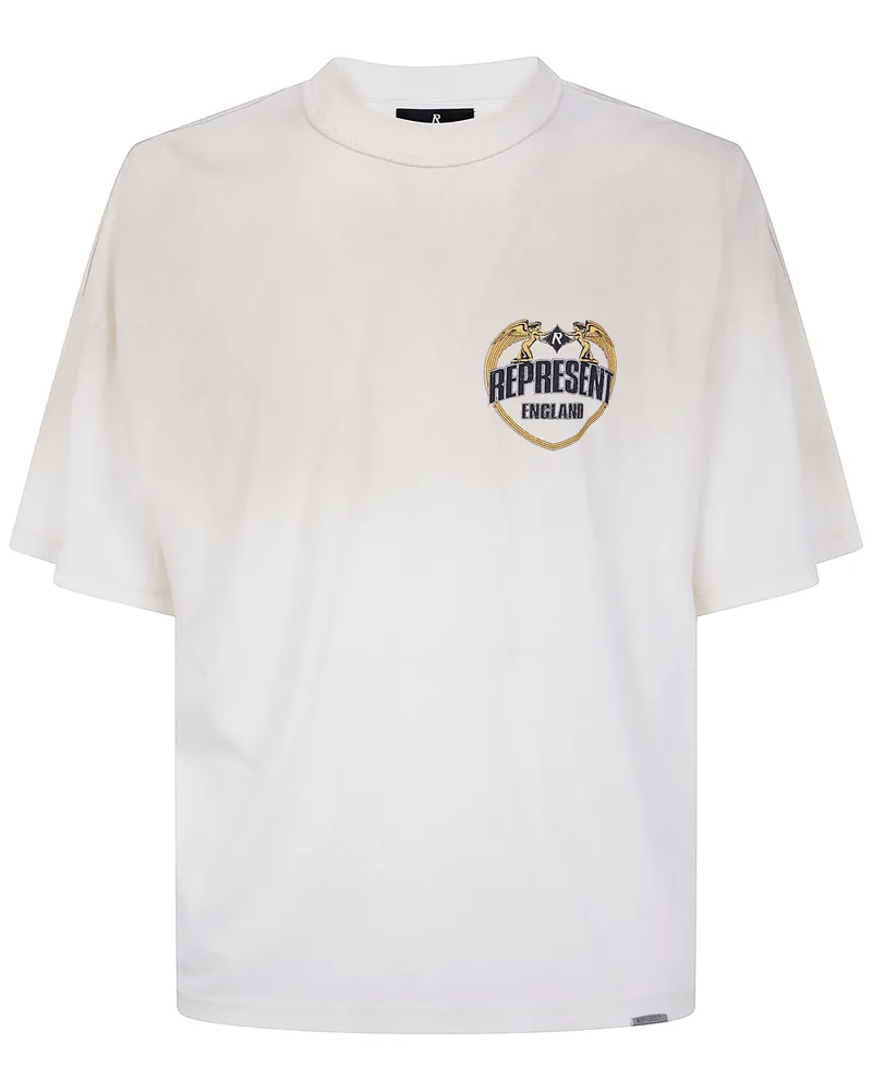 REPRESENT Represent Angel Border" T-Shirt Beige