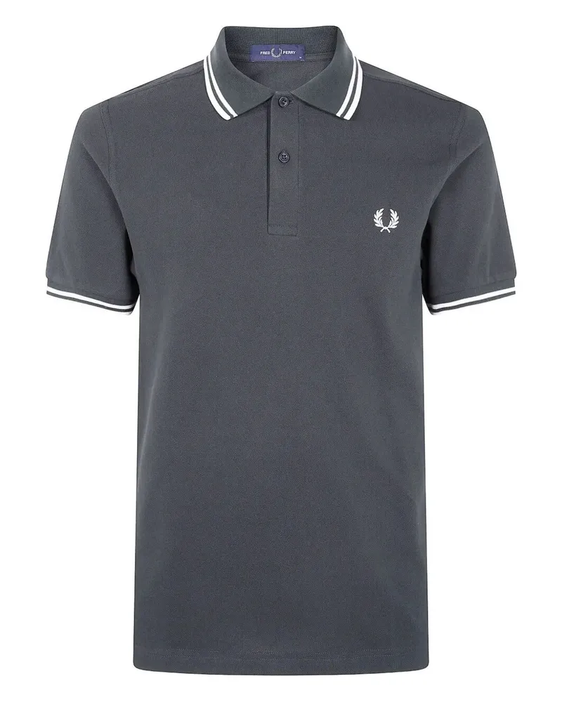 Fred Perry Fred Perry" Twin Tipped Fred Perry Shirt Green