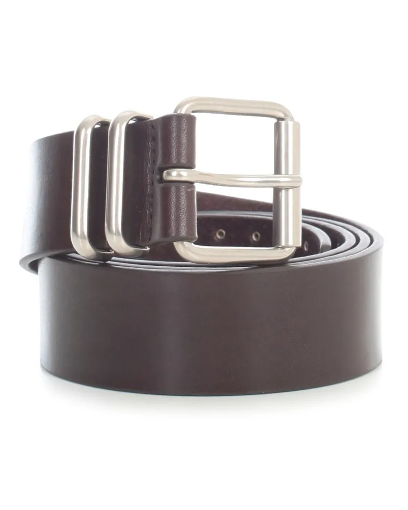 Dries van Noten Belt202 Belt W/Stud Brown