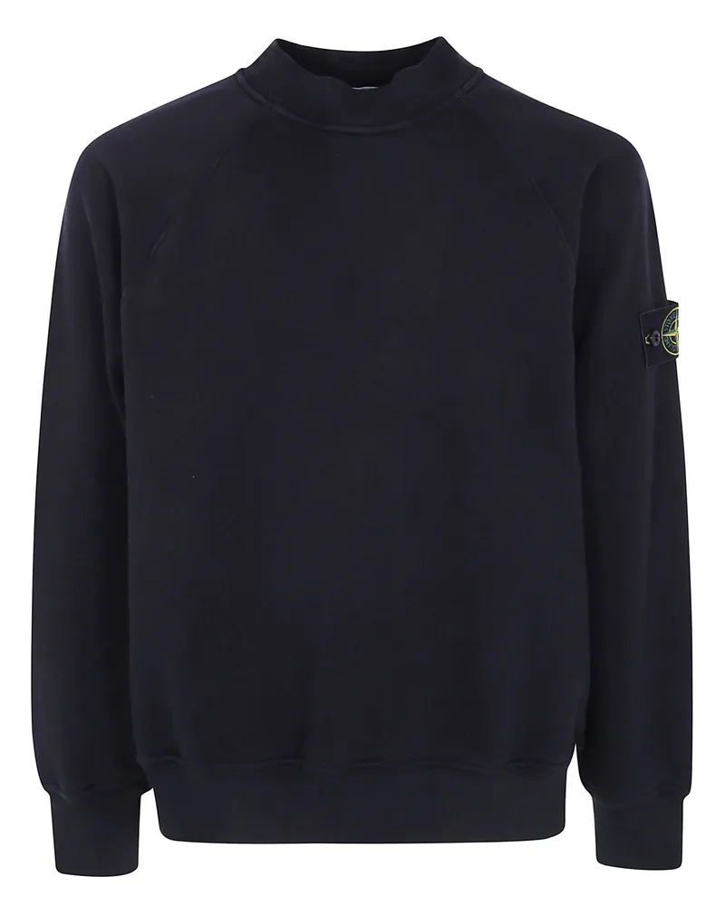 Stone Island Sweatshirt Round Neck Black