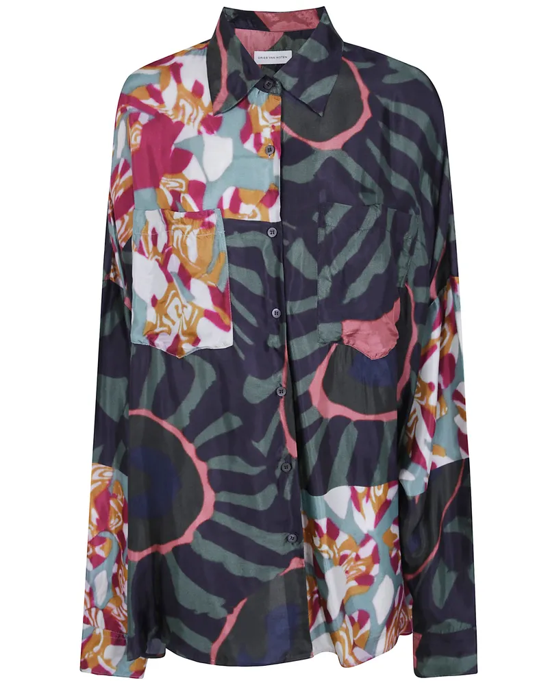 Dries van Noten Shirt Fluid Twill "Casia Beige