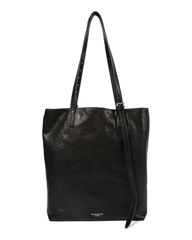 Ann Demeulemeester Shoulder Bag Leather "Janek Black