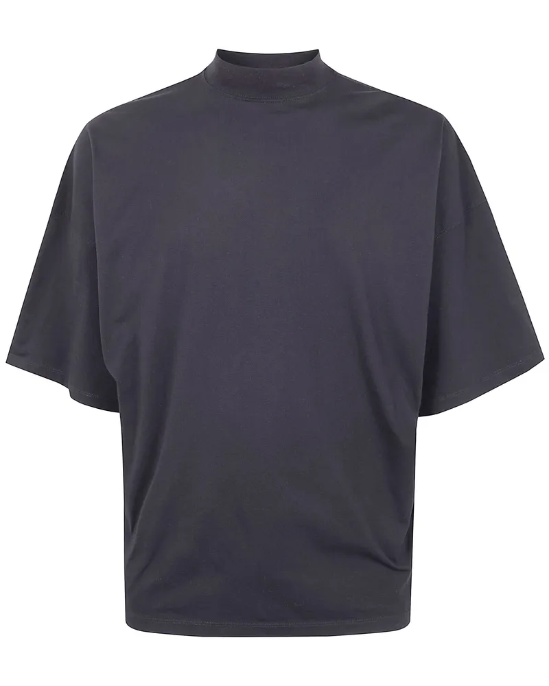 Jil Sander Crewneck Short Sleeves Classic T-Shirt Black