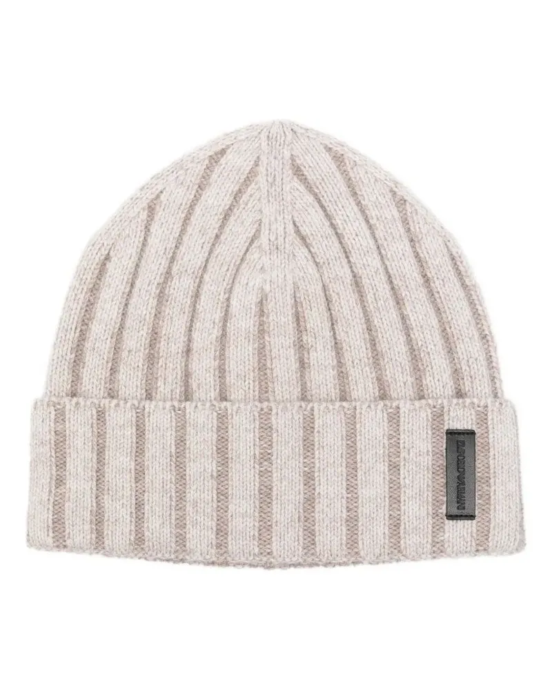 Emporio Armani Bonnet Hat Beige