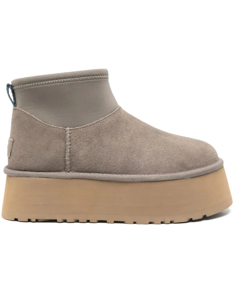 UGG W Classic Mini Dipper Boots Gray
