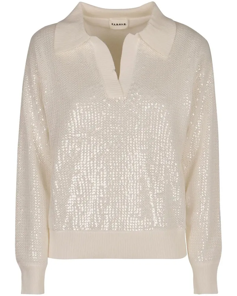 P.A.R.O.S.H. P. A.R. O.S. H. Sweater White