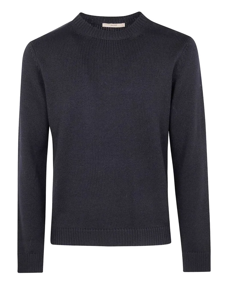 Nuur Long Sleeves Round Neck Sweater Black