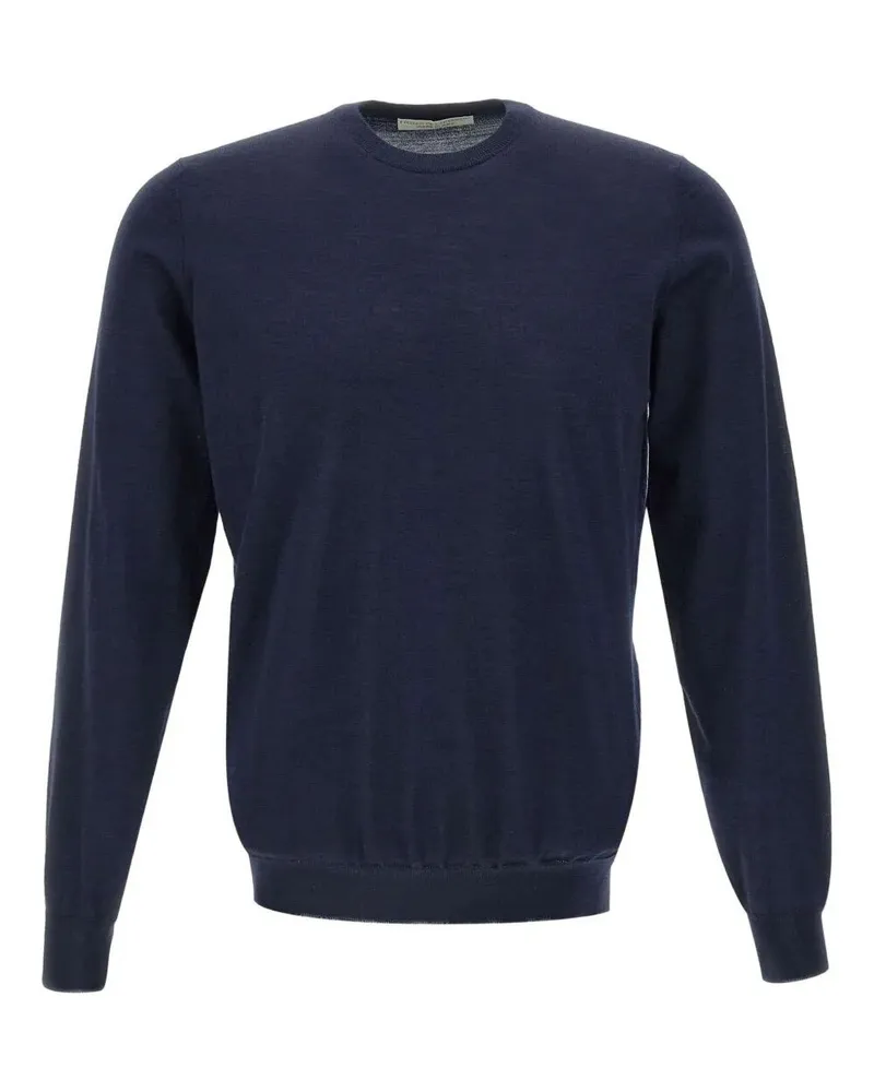 Filippo de Laurentiis Crew Neck Sweater Blue