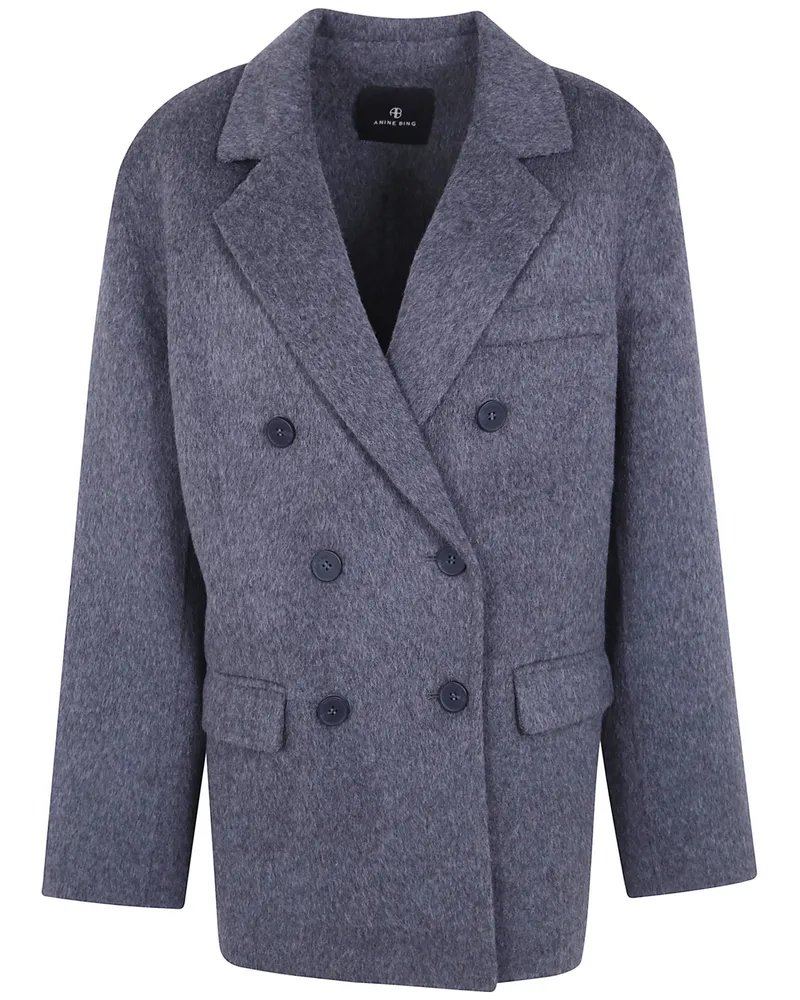 Anine Bing Wool Coat "Sali Gray