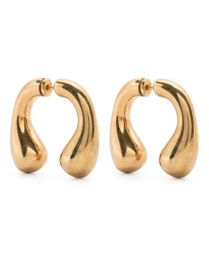 PANCONESI Earrings Metallic 'P Helix Metallic