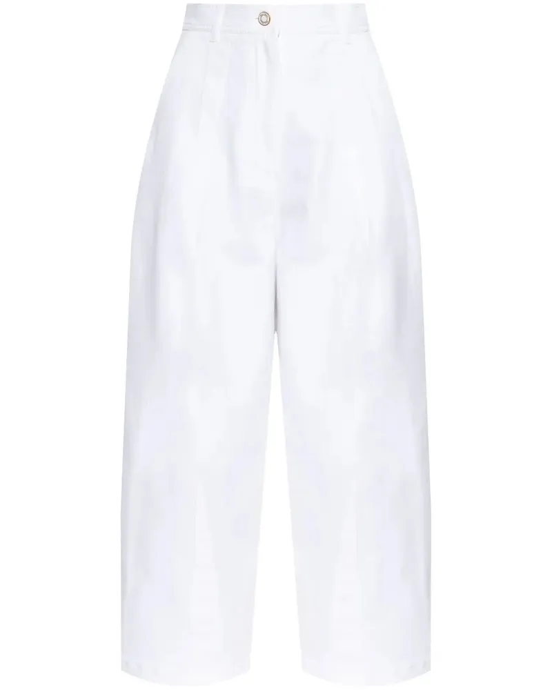 Max Mara Mina Baloons Trousers White